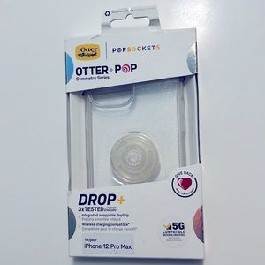 Otter + Pop Symmetry Case Clear Stardust